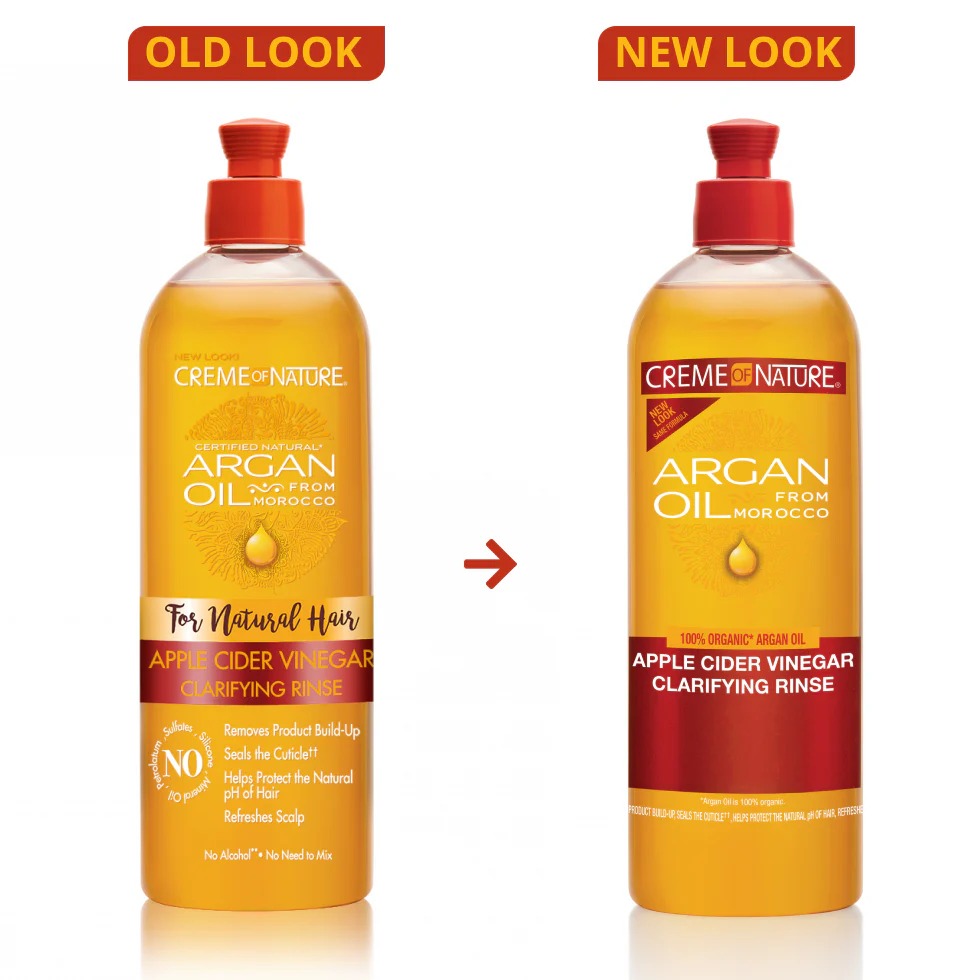 Argan Oil Apple Cider Vinegar Clarifying Rinse