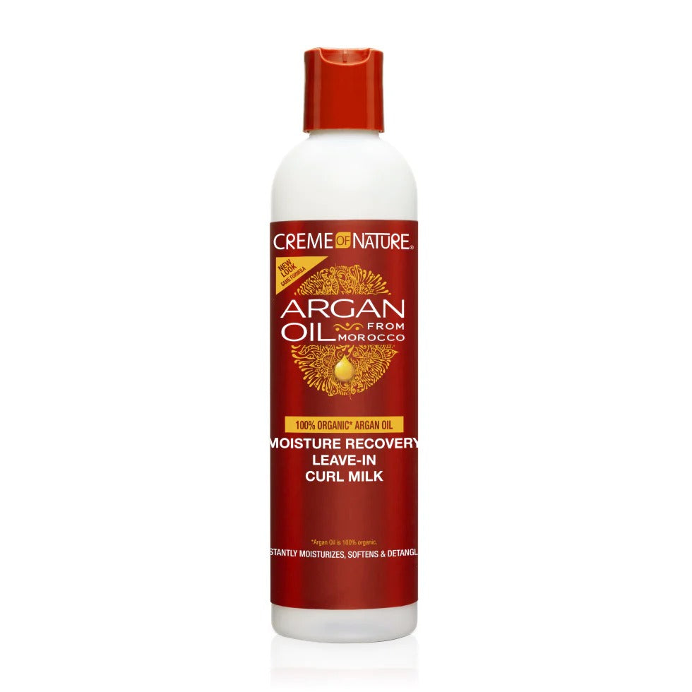 Argan Oil Moisture Recovery Leave In Curl Milk