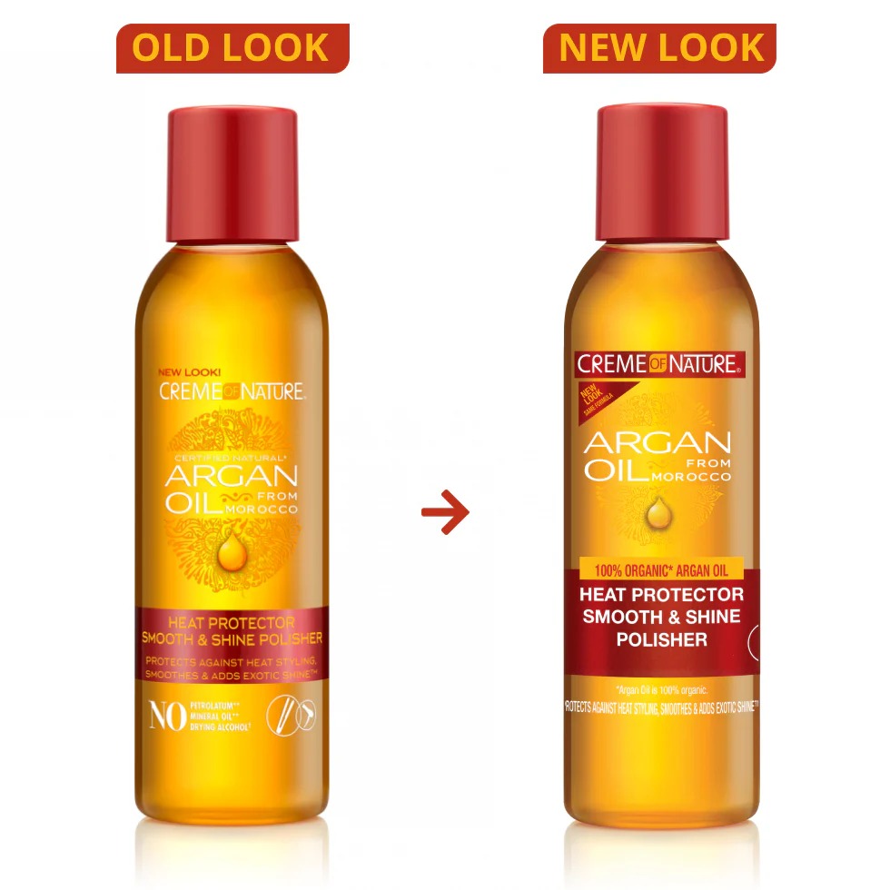 Argan Oil Heat Protector Smooth & Shine Polisher