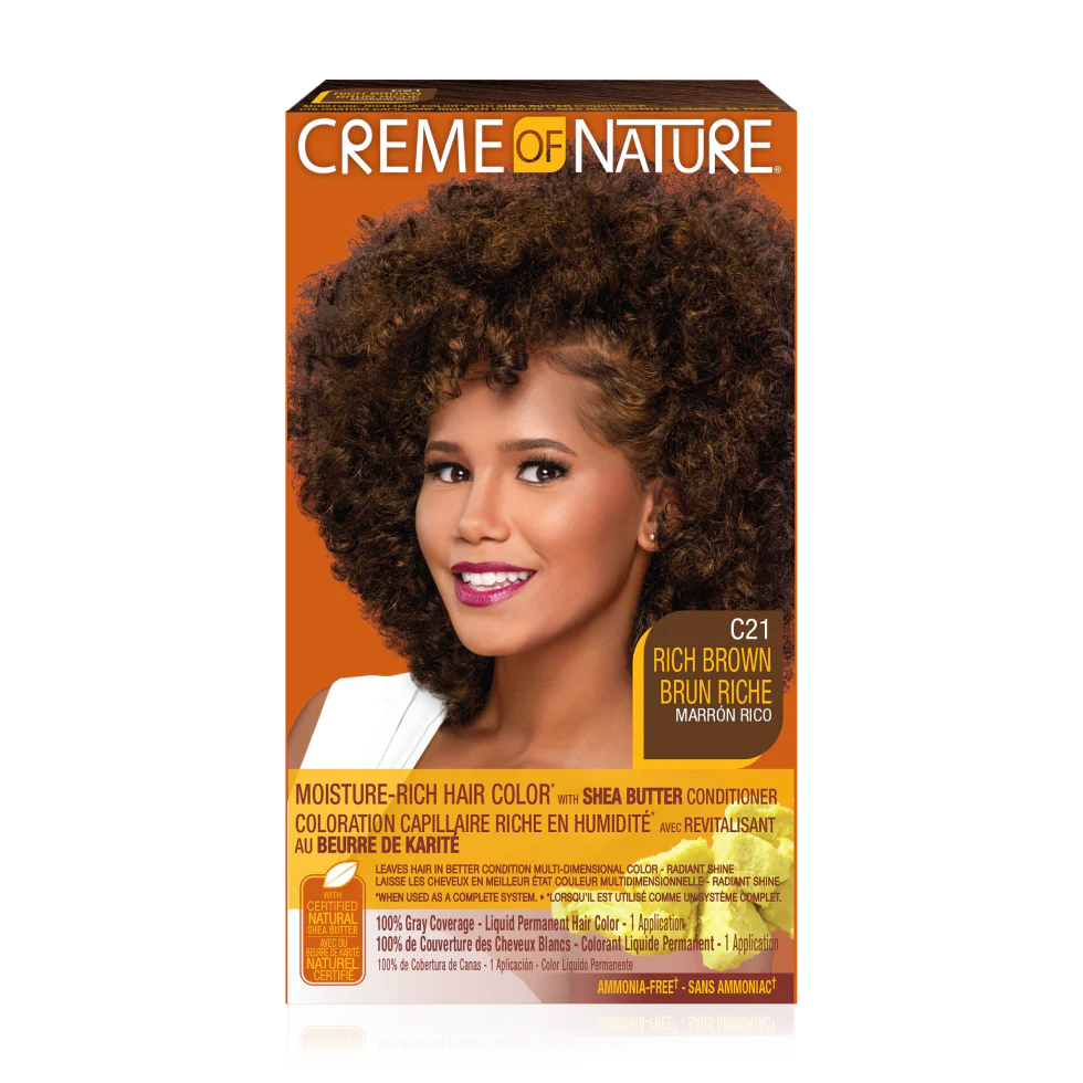 Moisture Rich Hair Color With Shea Butter Conditioner