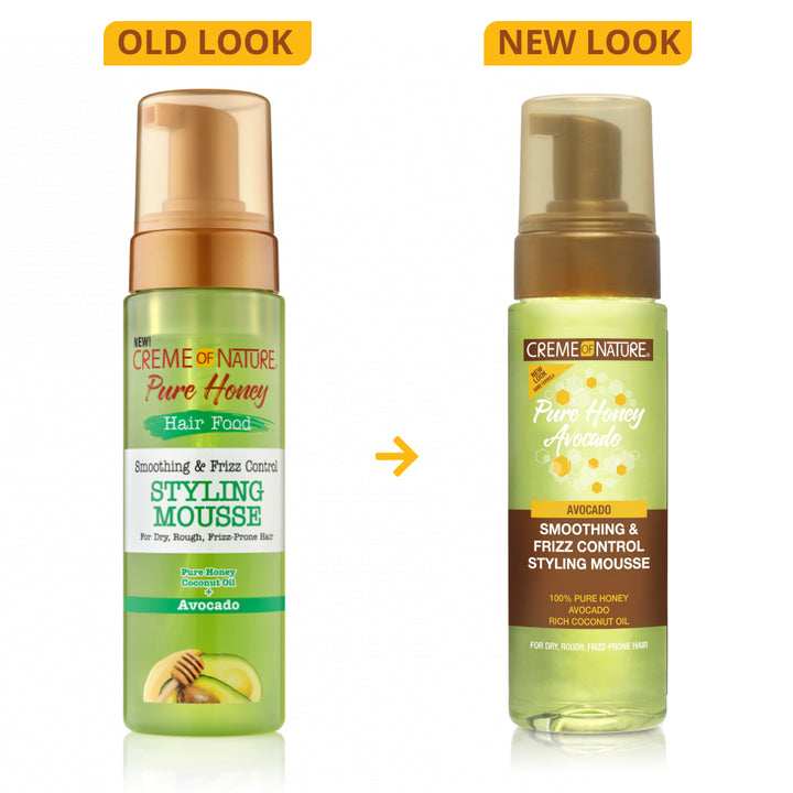 Pure Honey Smoothing & Frizz Control Styling Mousse