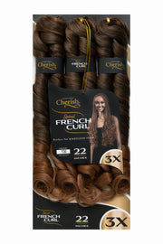 3 X Spiral French Curl