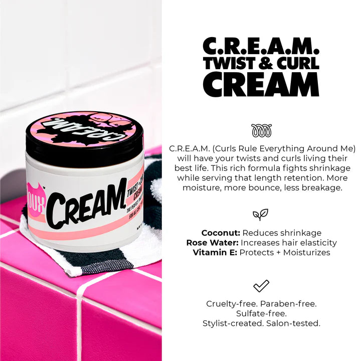 Twist + Curl Cream The Perfect Twist Out For All Curl Types
