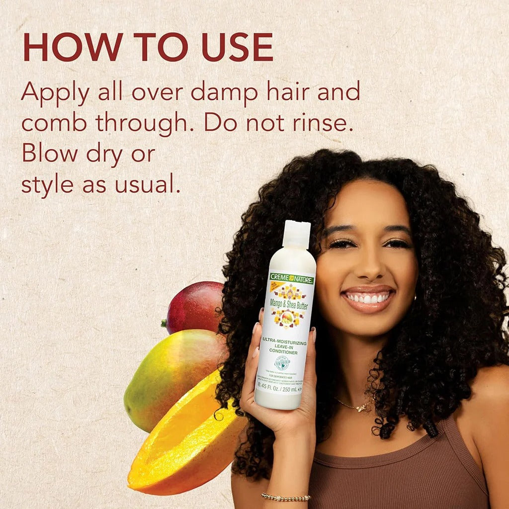 Mango & Shea Butter Ultra Moisturizing Leave In  Conditioner
