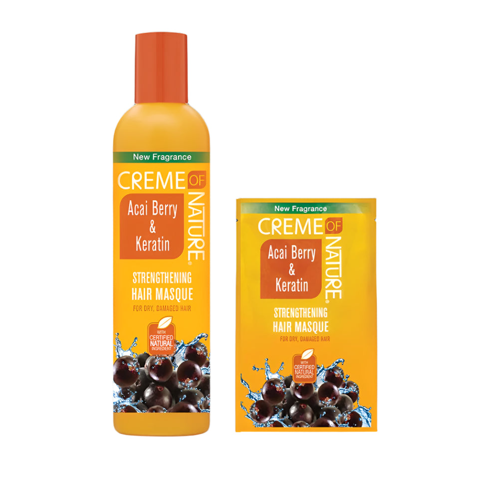 Acai Berry & Keratin Strengthening Hair Masque