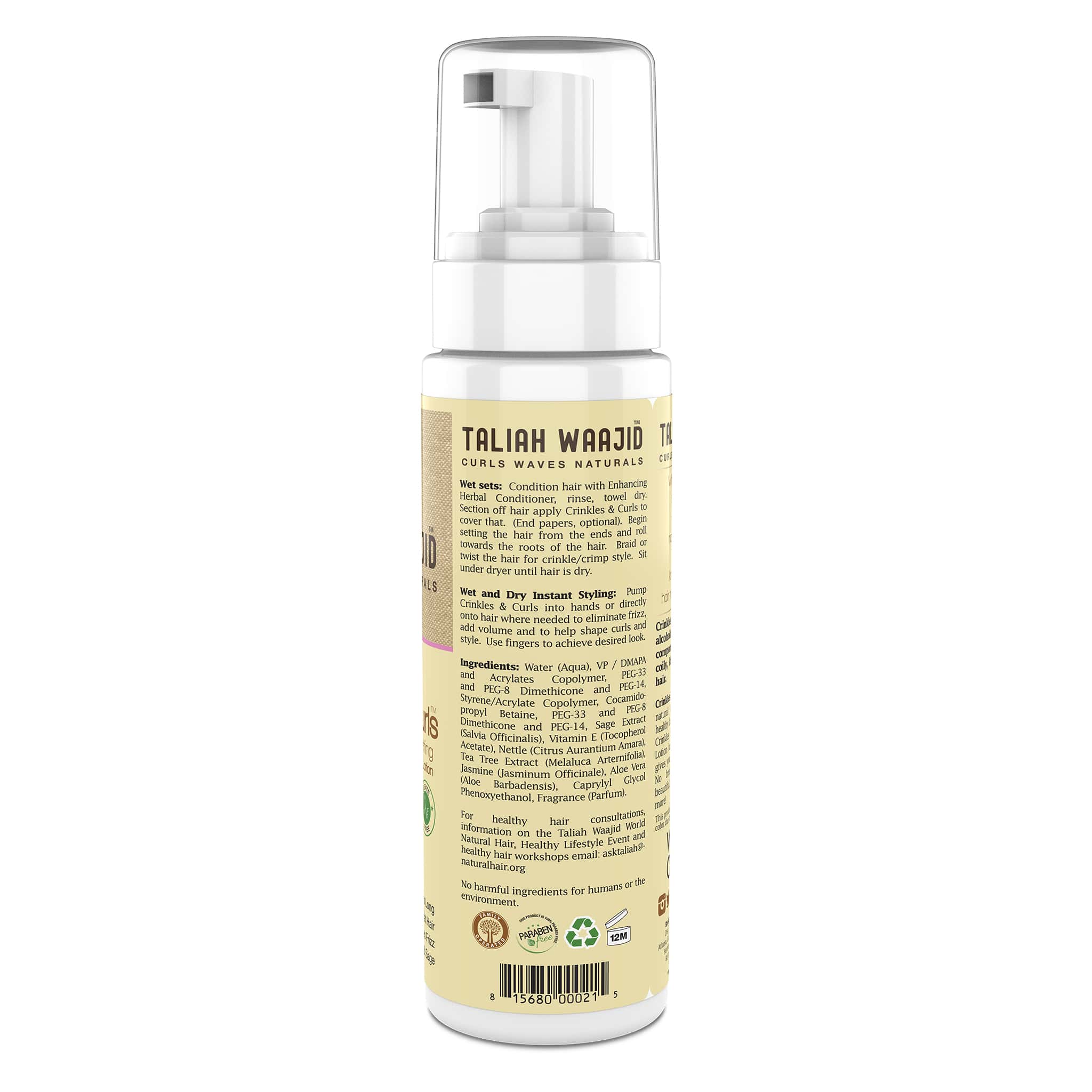 Crinkles & Curls Natural Hair Setting And Styling Lotion