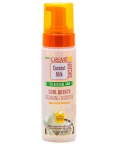 Coconut Milk Curl Quenching Foaming Mousse
