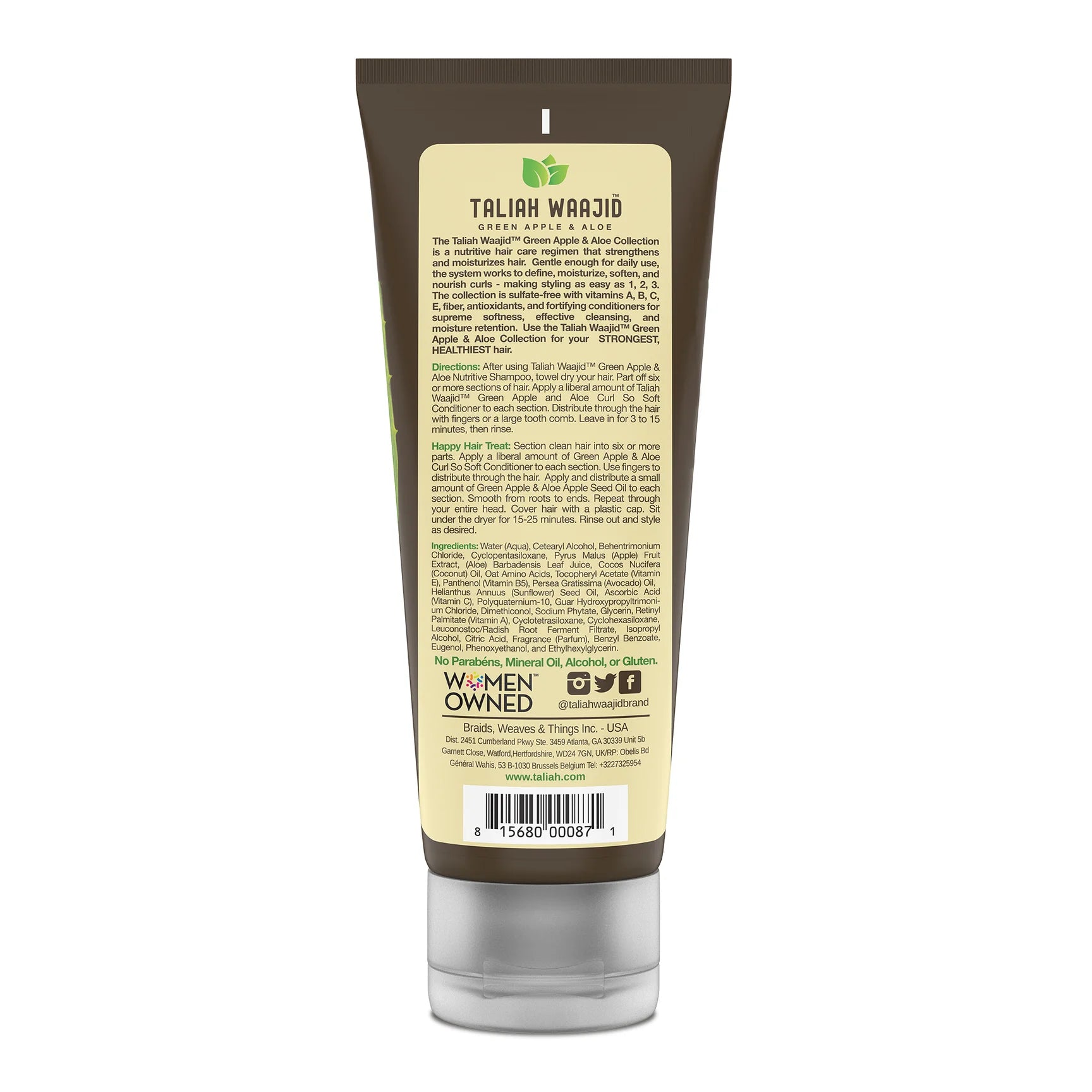 Green Apple & Aloe With Avocado Oil Nutrition Curl So Soft Conditioner
