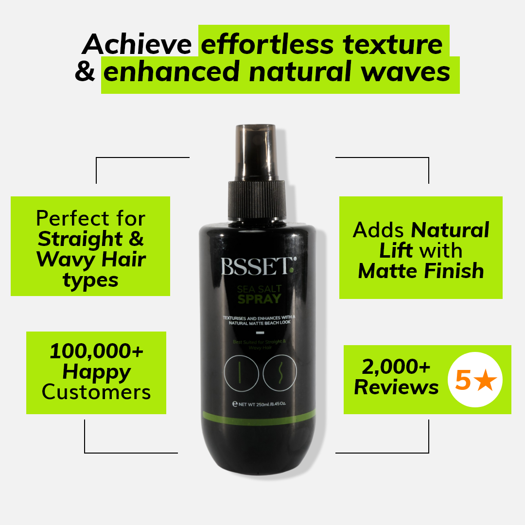 Sea Salt Spray Texturises And Enhances