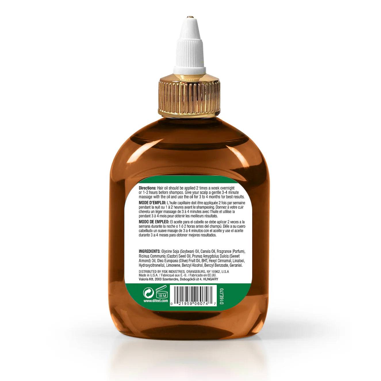 Jamaican Black Castor Premium Hair Oil