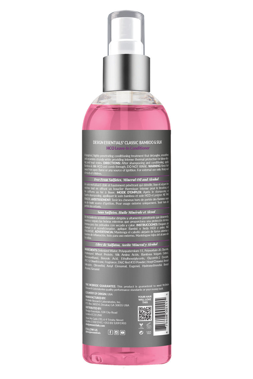 Bamboo & Silk Sulfate Free Hco Leave In Conditioner