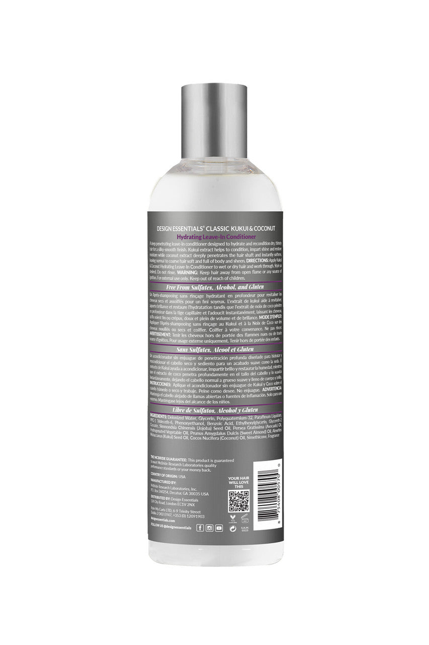 Kukui & Coconut Sulfate Free Hydrating Leave In Conditioner