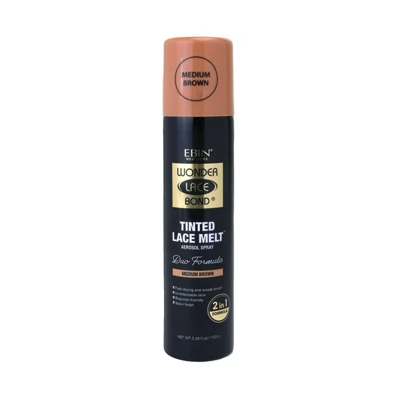 Tinted Lace Aerosol Spray Medium Brown