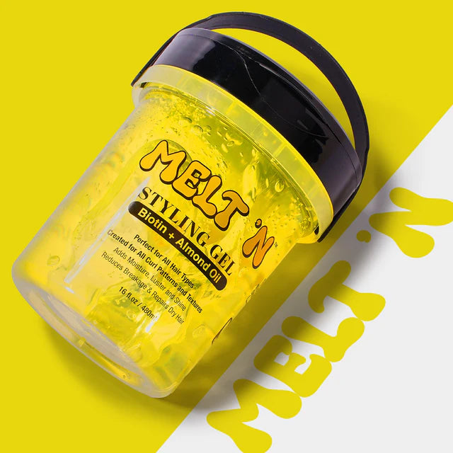 Melt'N Styling Gel Boitin & Almond Oil Perfect For All Hair Types