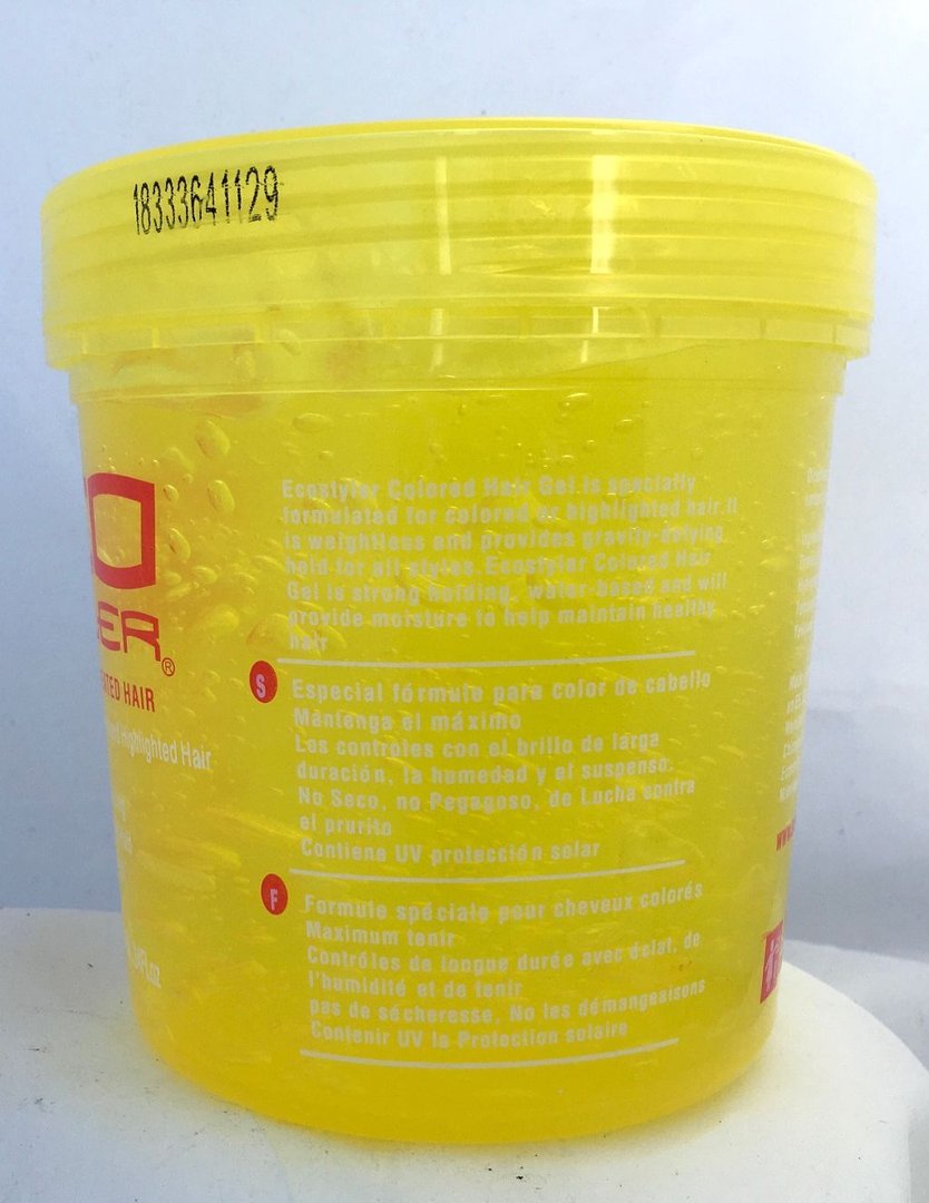 Color Treated Hair Styling Gel Max Hold