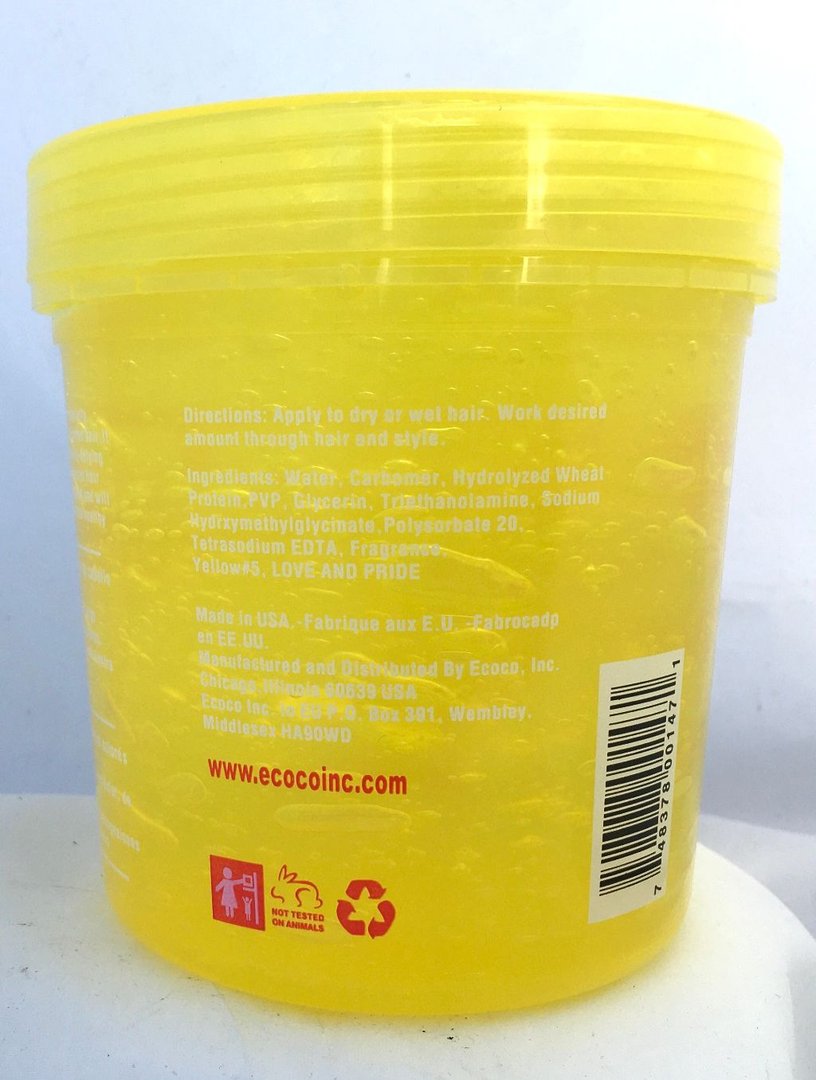 Color Treated Hair Styling Gel Max Hold