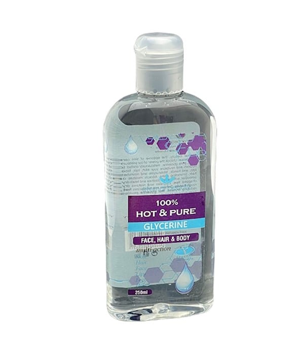 100% Hot & Pure Glycerin Face, Hair & Body