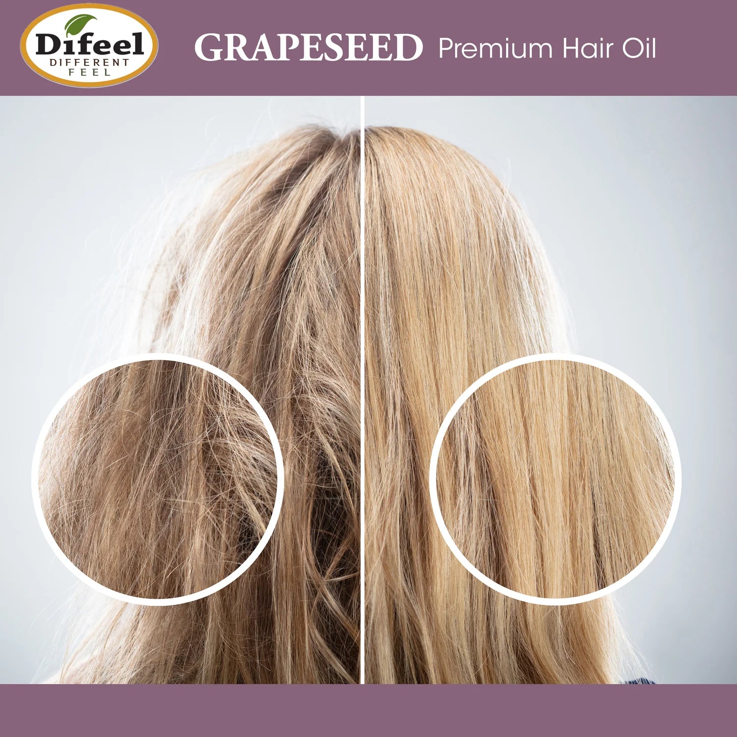 99% Natural Blend Grapeseed Premium Hair Oil