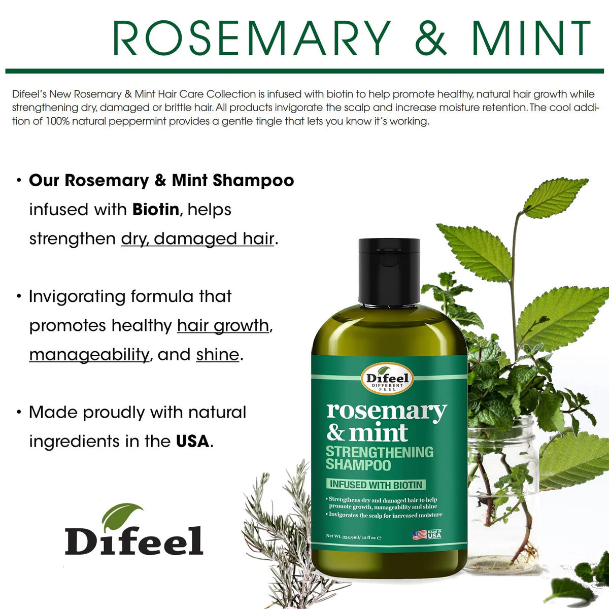 Rosemary & Mint Conditioner Infused With Biotin