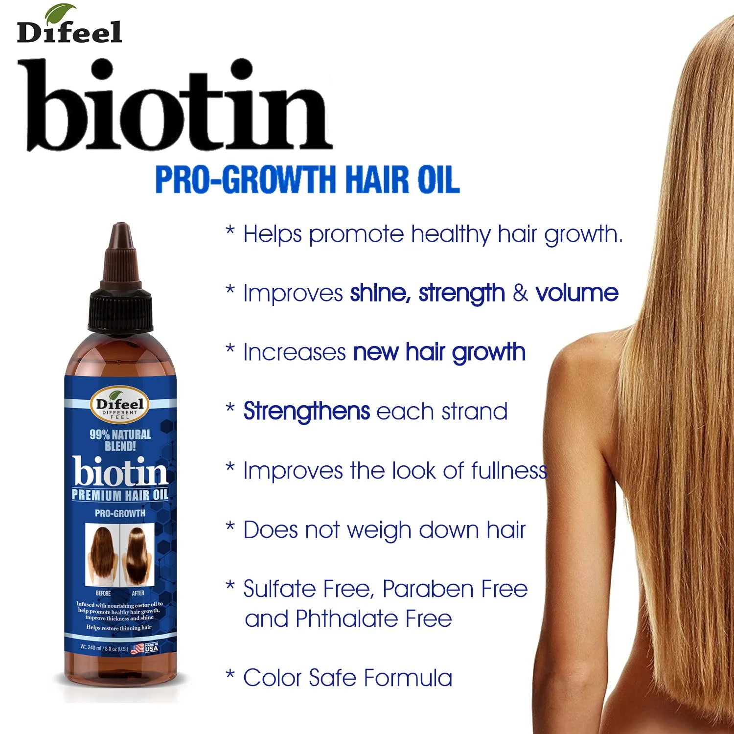 Biotin Premium Hair Oil Pro Growth