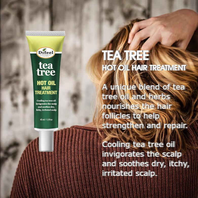 Tea Tree Hot Oil Hair Treatment