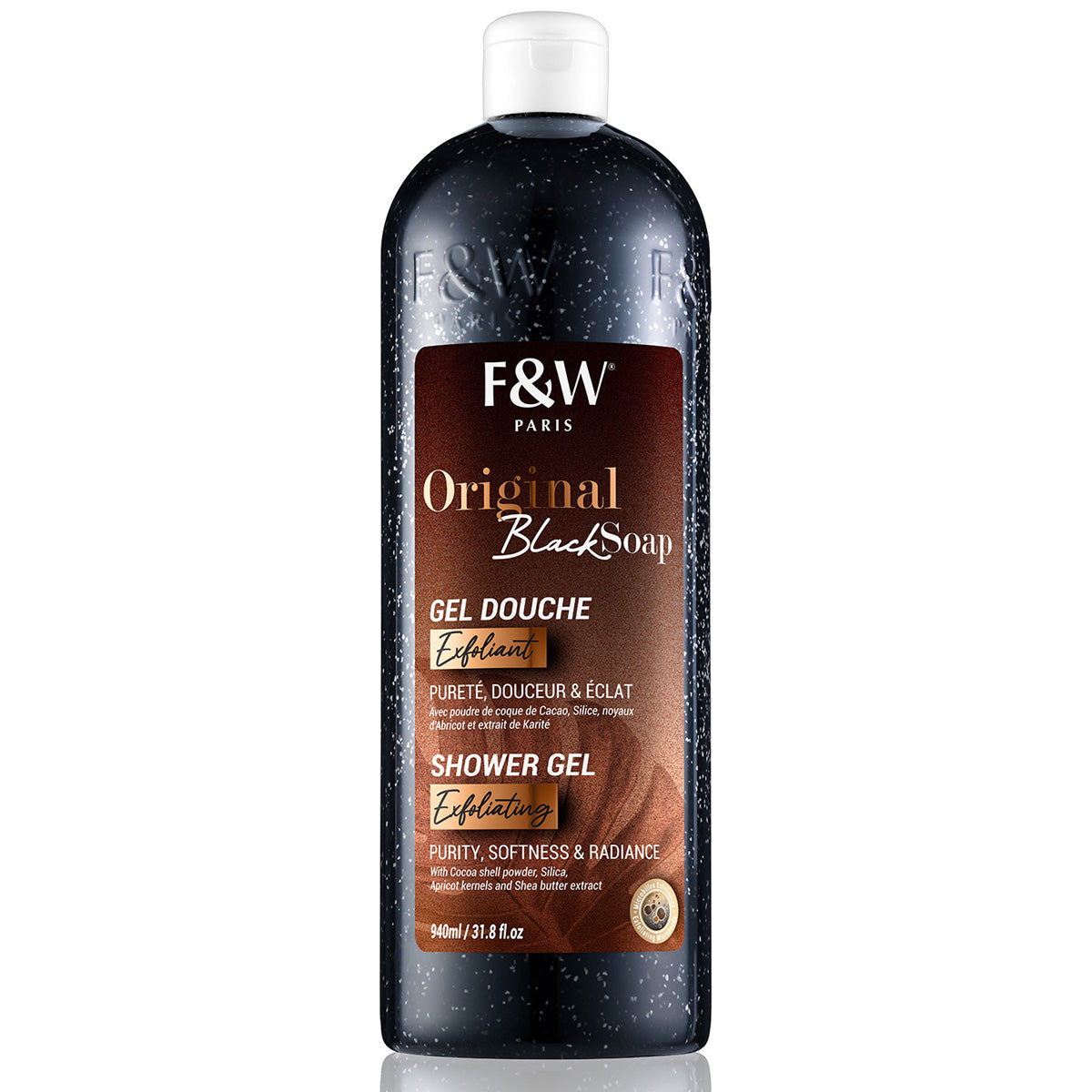 Original Black Soap Shower Gel Exfoliating