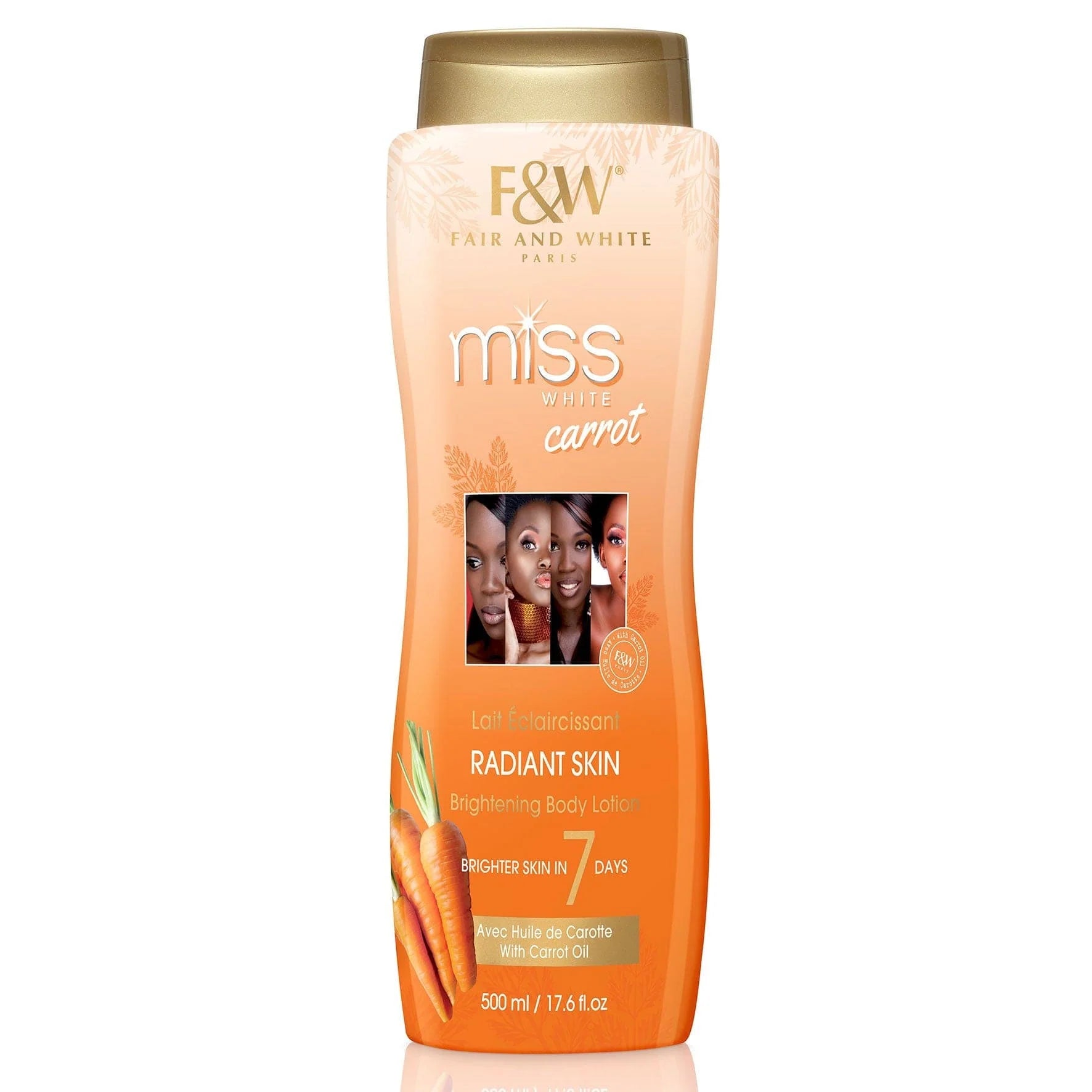 Miss White Carrot Radiant Skin Brightening Body Lotion