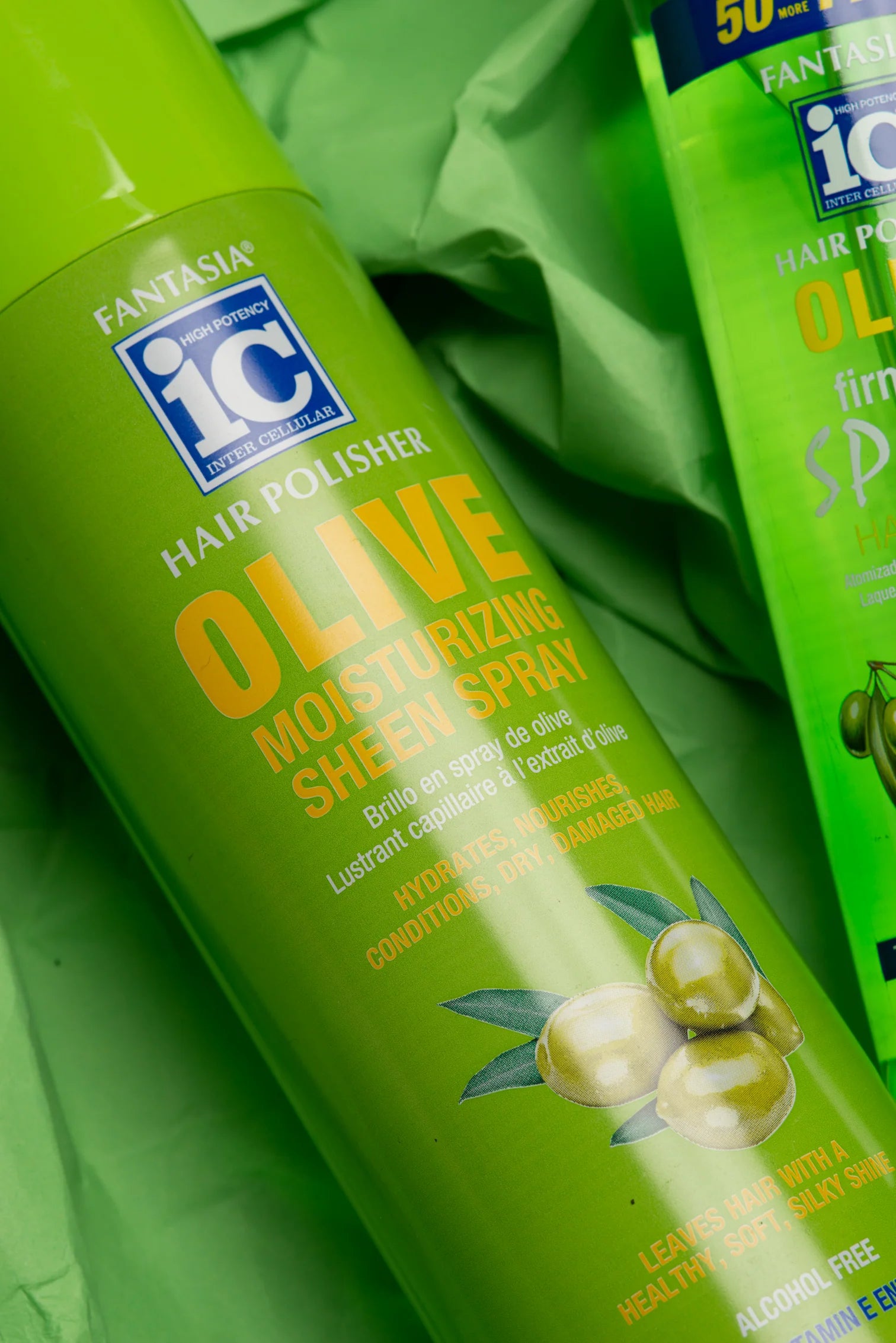 Hair Polisher Olive Moisturizing Sheen Spray