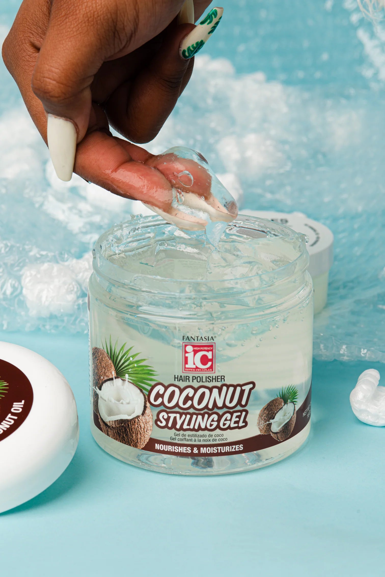 Hair Polisher Coconut Styling Gel