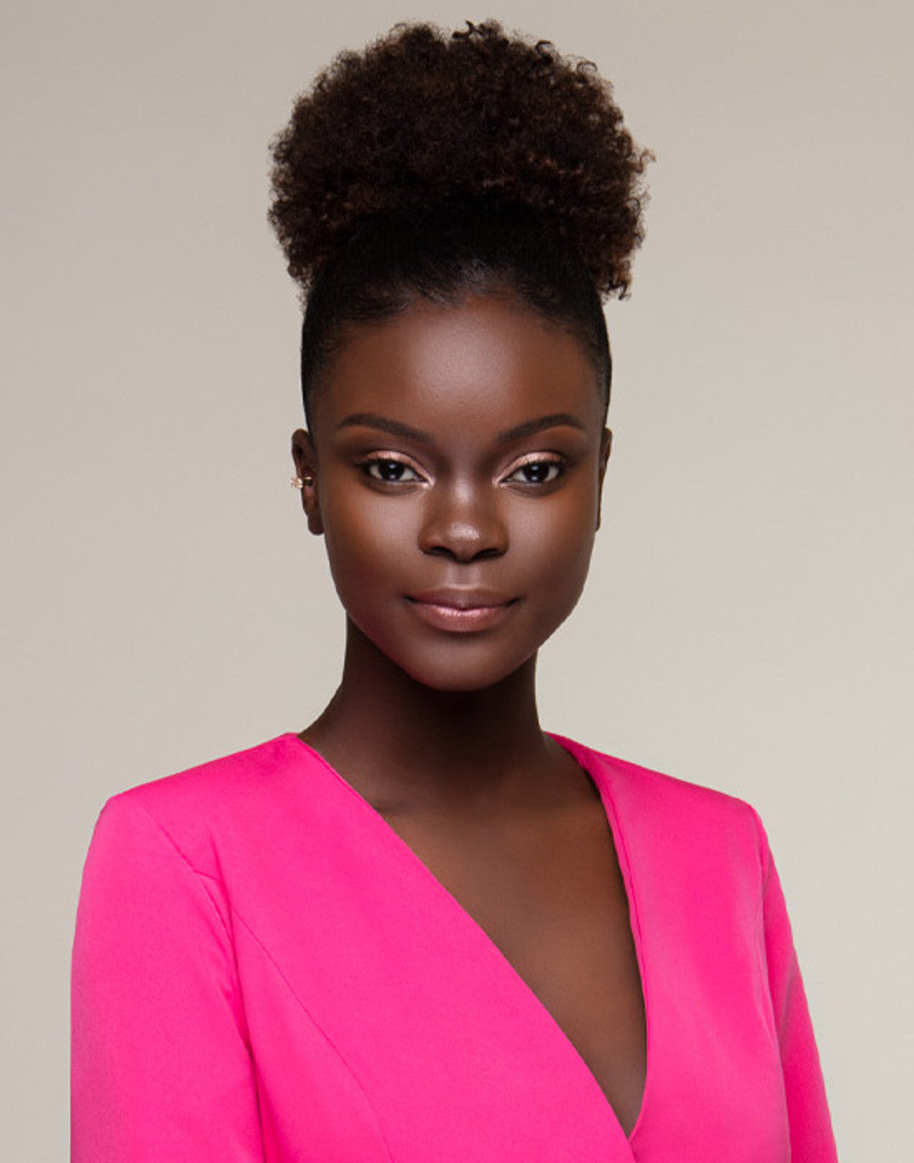 The Feme Collection Synthetic Pony - Afro Puff Medium