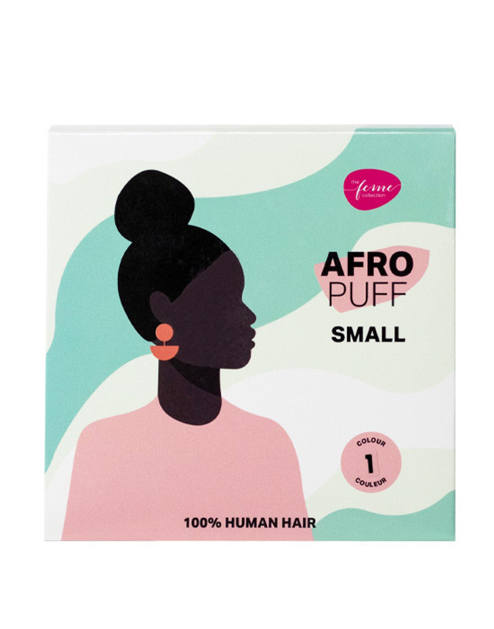 The Feme Collection Synthetic Pony - Afro Puff Small