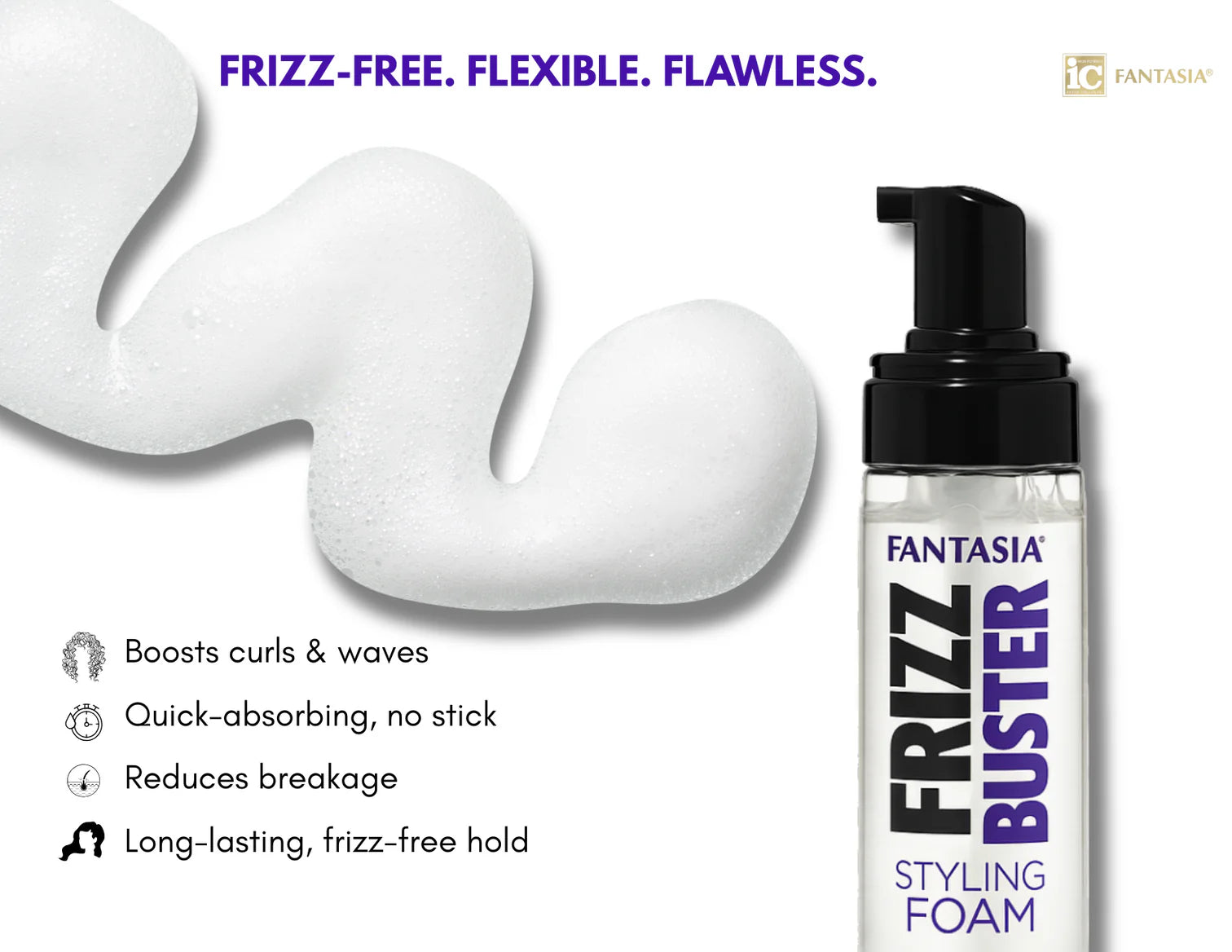 Frizz Buster Styling Foam