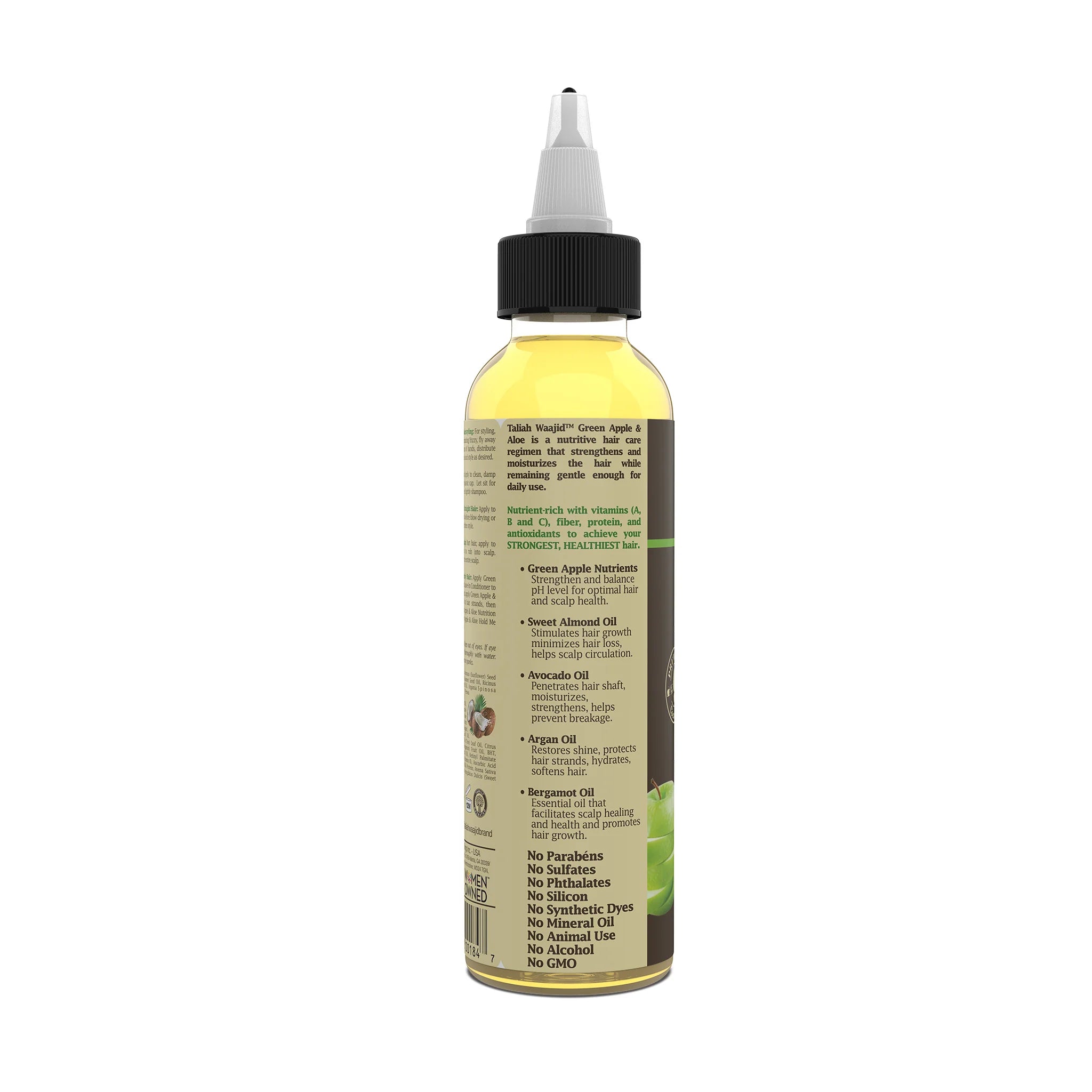 Green Apple & Aloe With Coconut Nutrition Apple Seed Oil