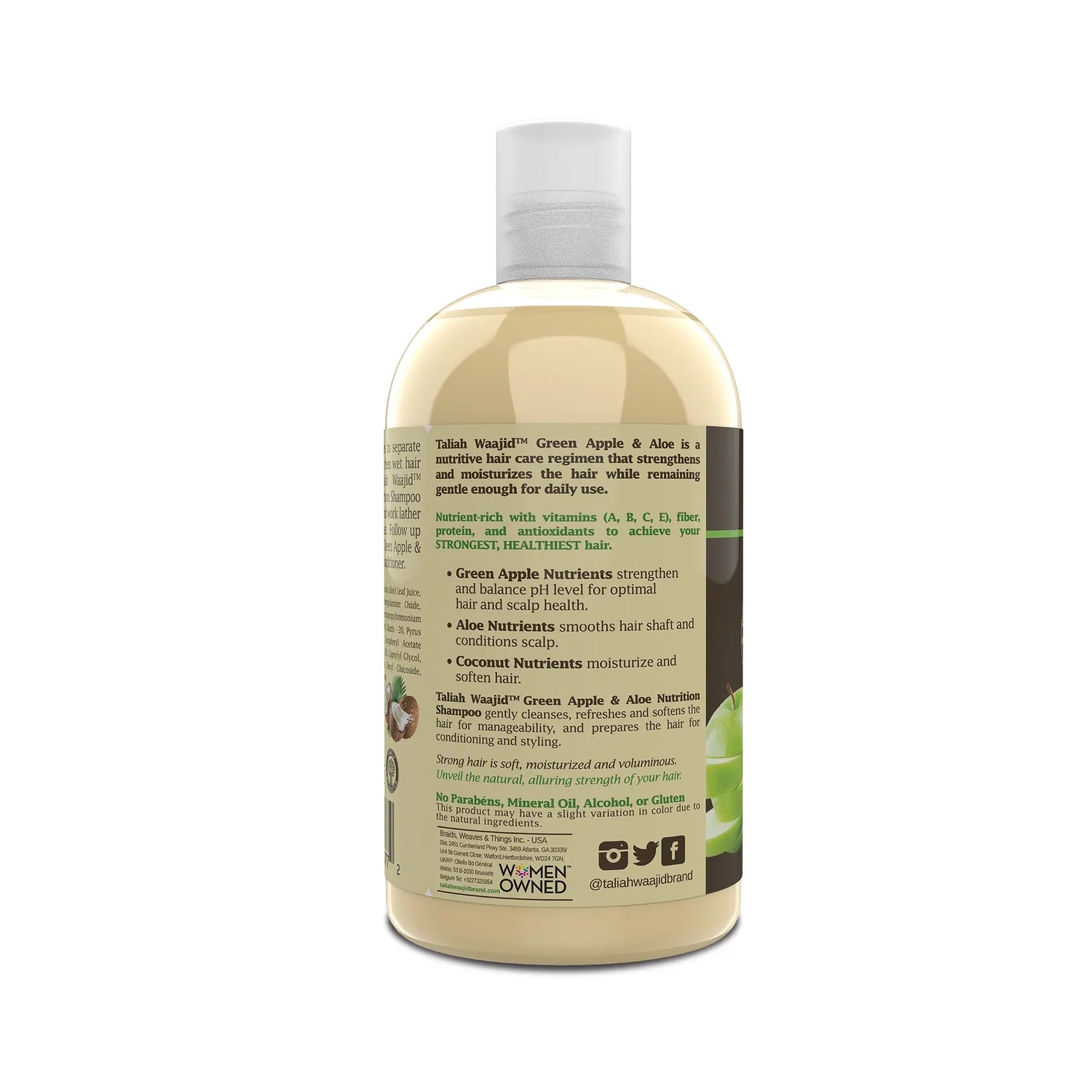 Green Apple & Aloe With Coconut Nutrition Shampoo With Silk Protein