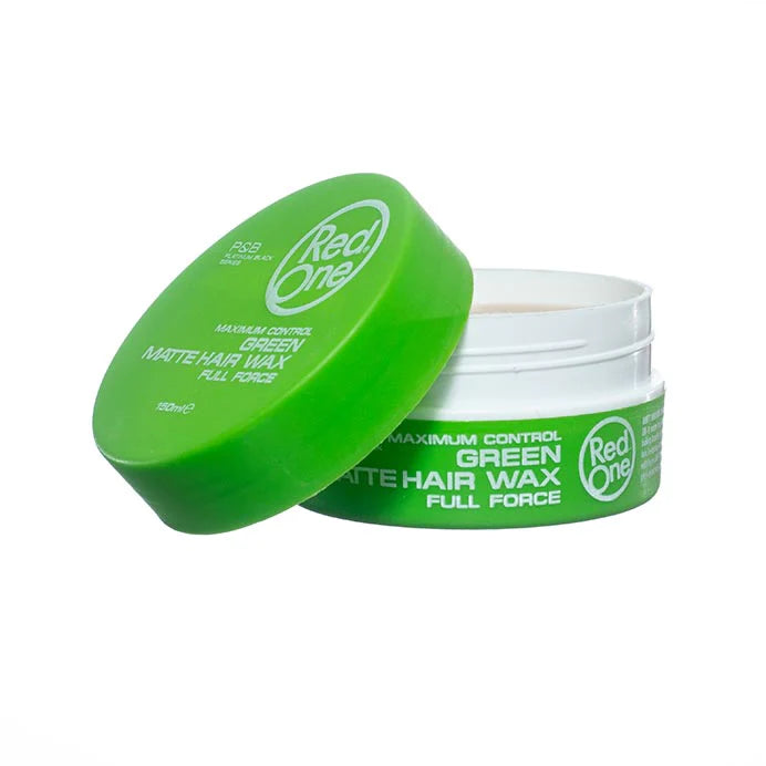Maximum Control Green Matte Hair Wax Full Force