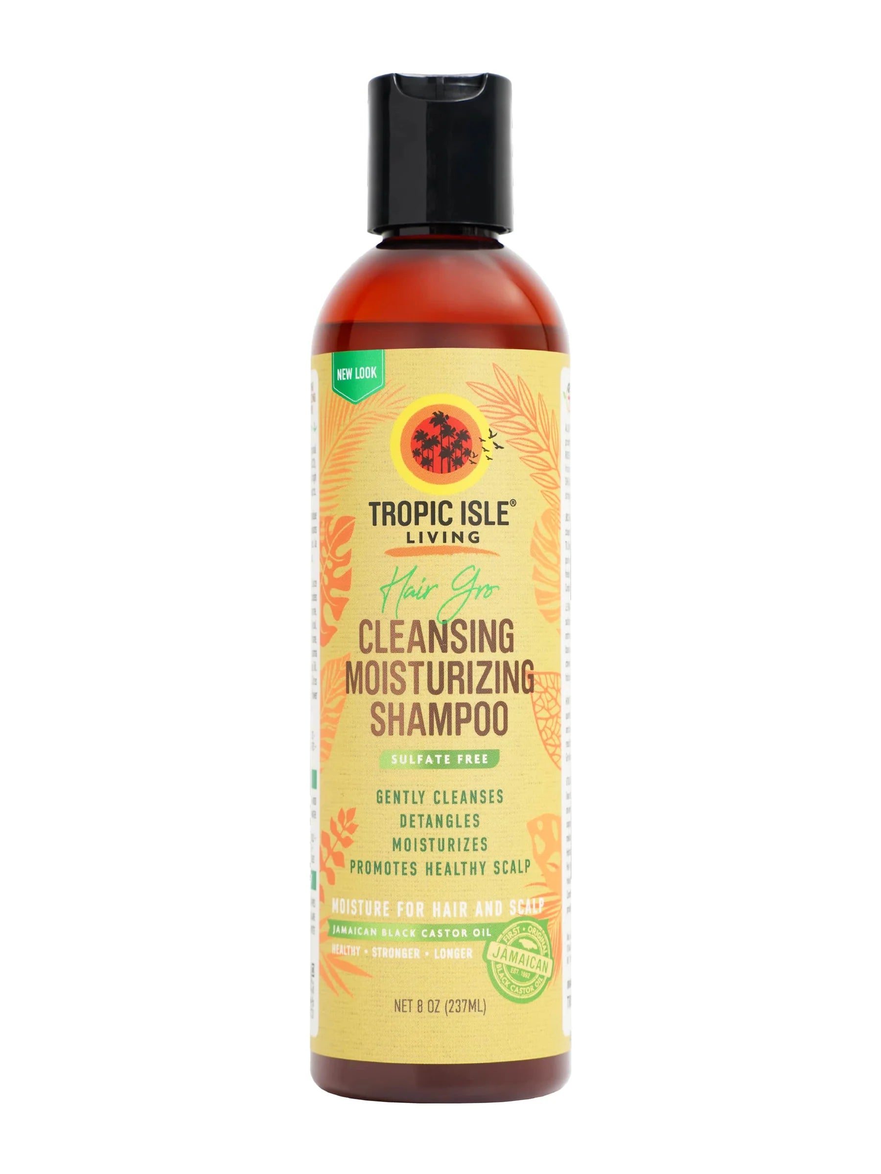 Jamacian Black Castor Oil Hair Gro Cleaning Moisturizing Shampoo (Sulfate Free)