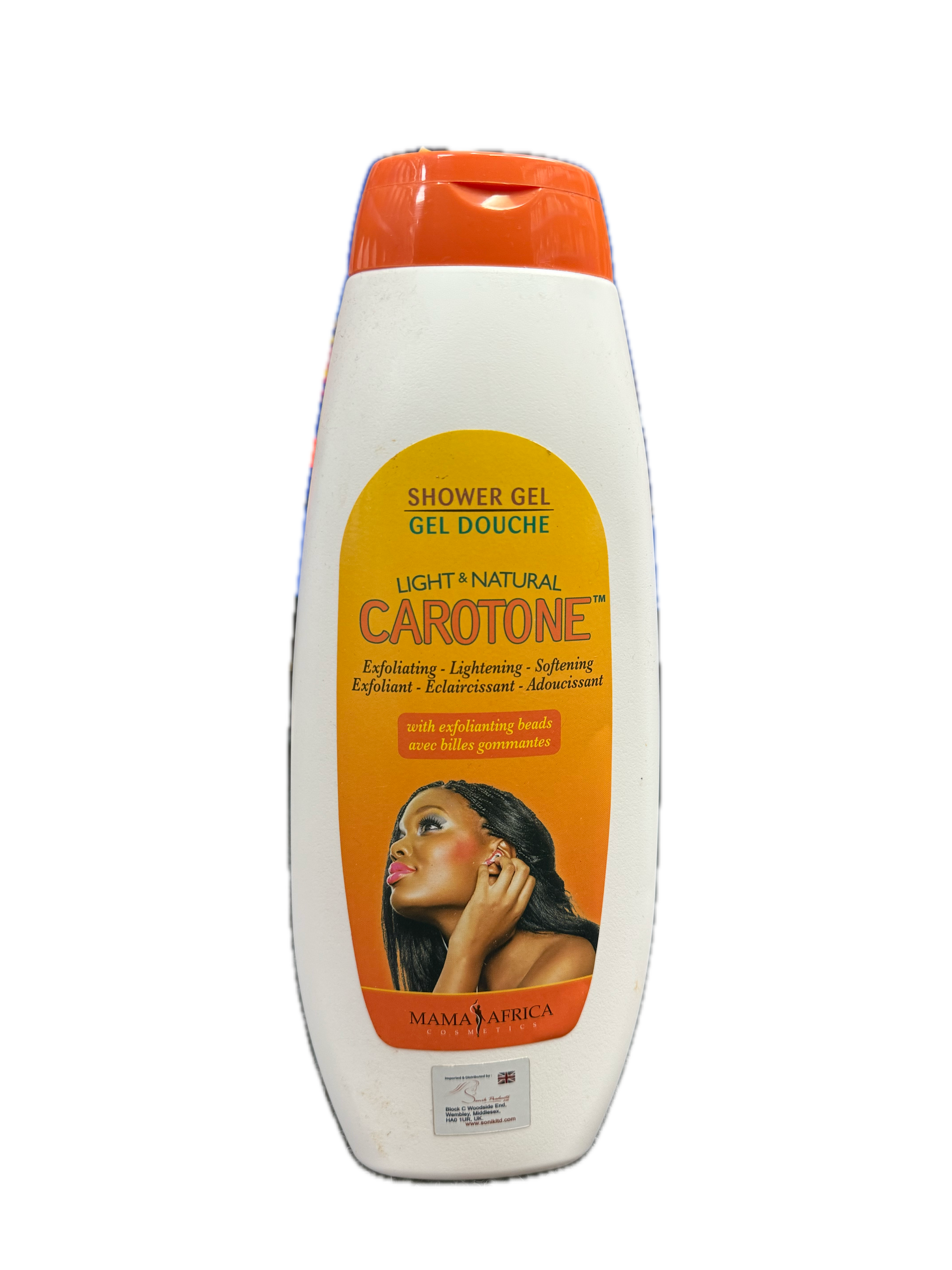 Carotone Light & Natural With Exfoliating Beads Shower Gel
