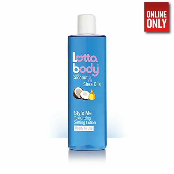 With Coconut & Shea Oils Style Me Texturizing Setting Lotion