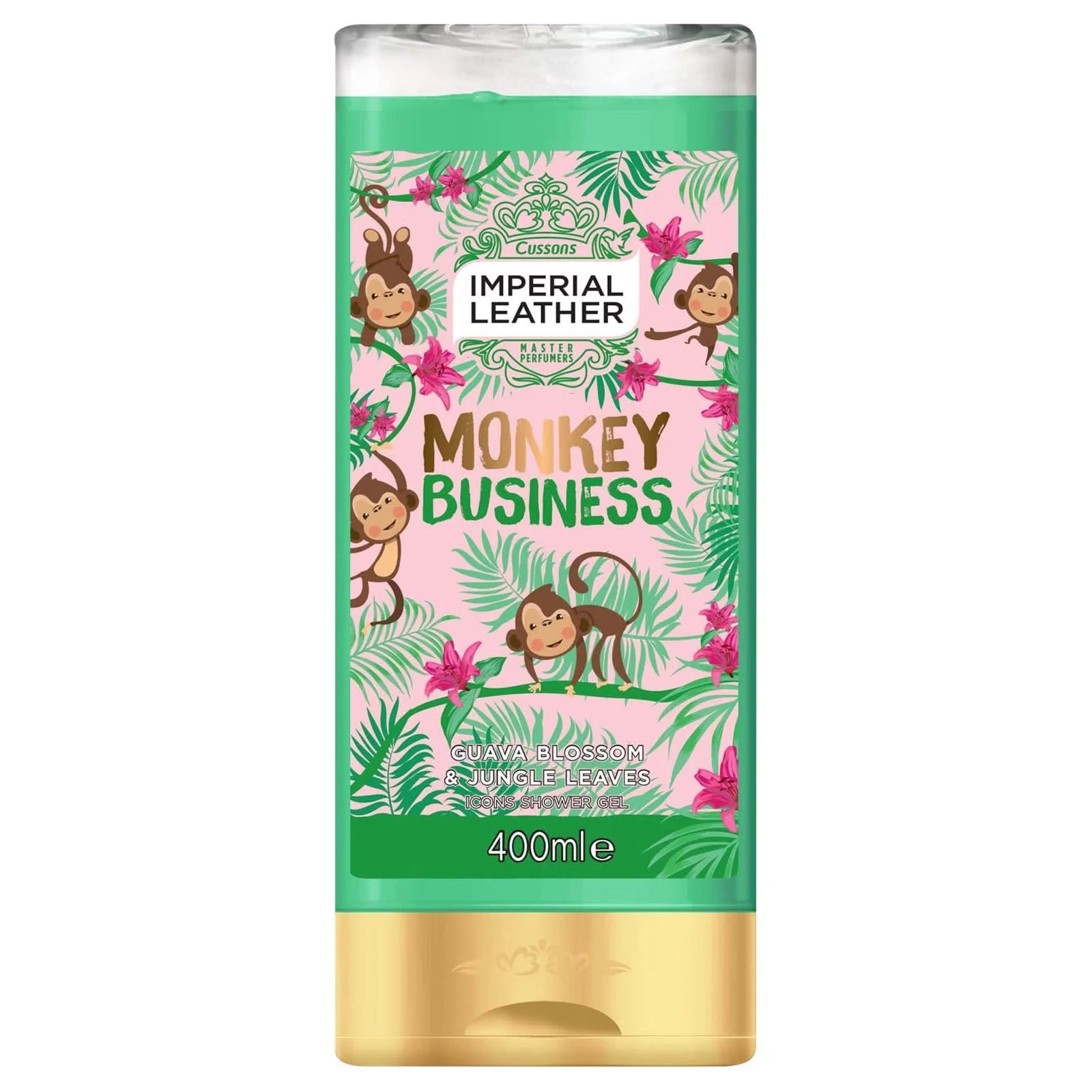 Imperial Leather Monkey Business Guava Blossom & Jungle Leaves Icons Shower Gel