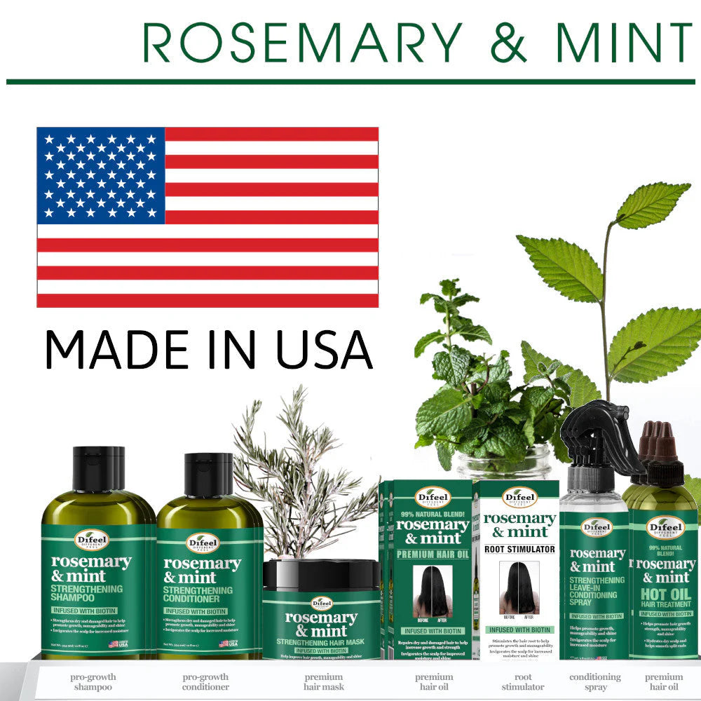 Rosemary & Mint Leave In Conditioning Spray Infused With Biotin
