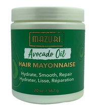 Hair Mayonnaise With Avocado Oil