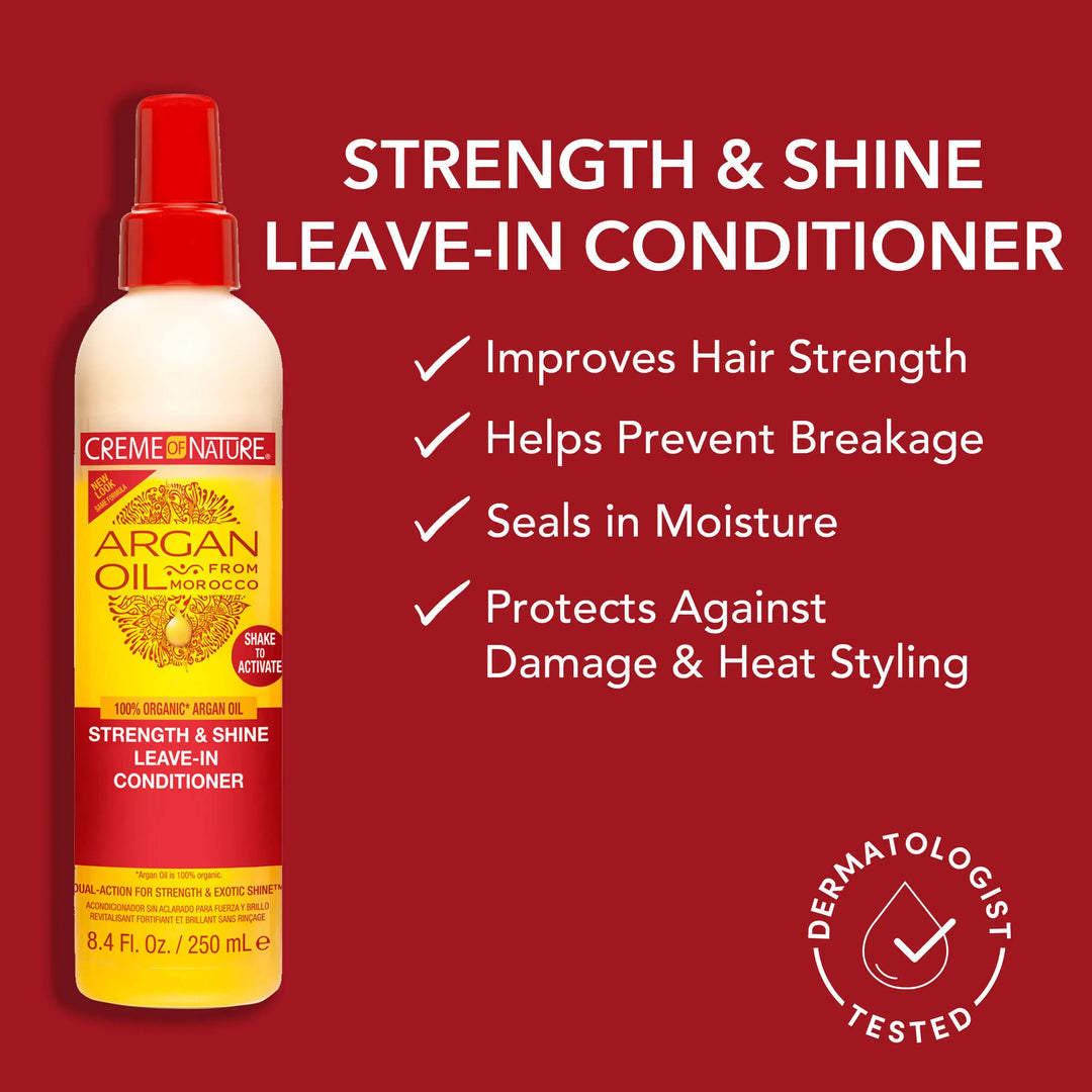 Argan Oil Strength & Shine Leave In Conditioner
