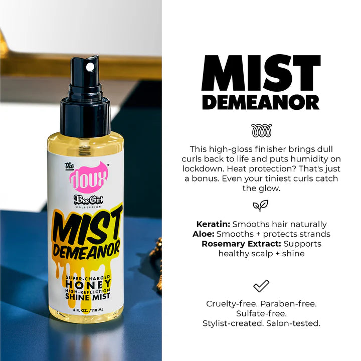 Mist Demeanour Super Charged Honey High Reflection Shine Mist