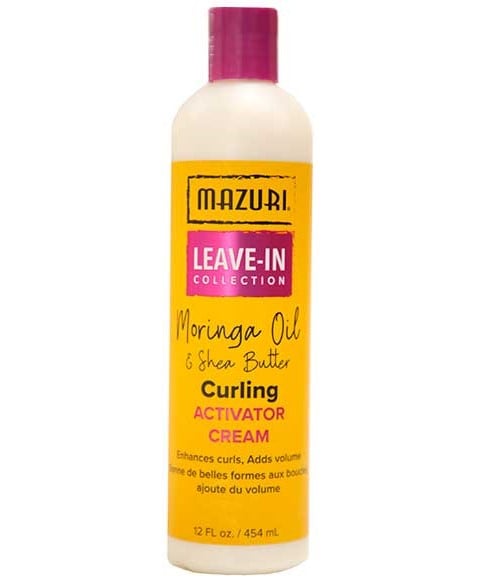 Leave In Collection Moringa Oil & Shea Butter Curling Activator Cream
