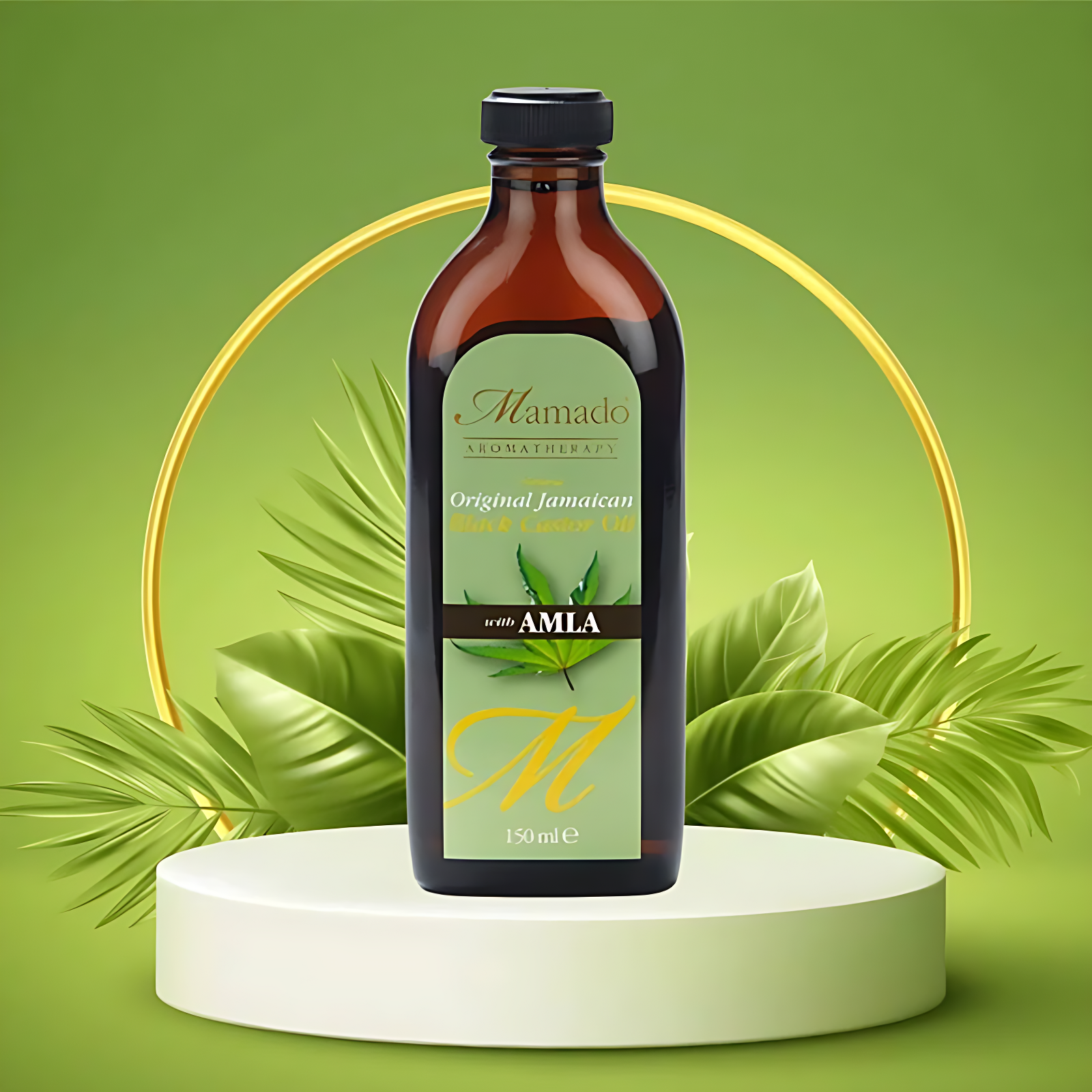 Natural Original Jamaican Black Castor Oil With Amla