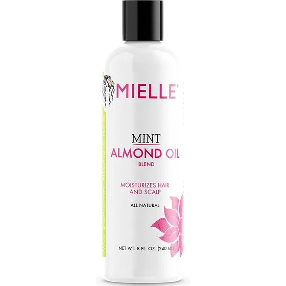 Mint Almond Oil Blend Moisturizes Hair And Scalp