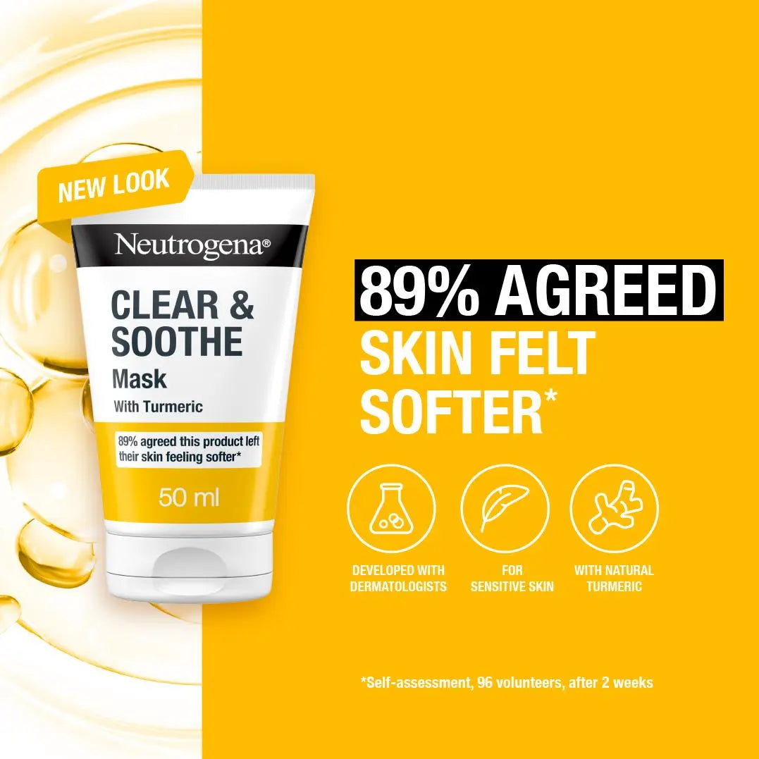 Clear & Soothe Clay Mask With Tumeric