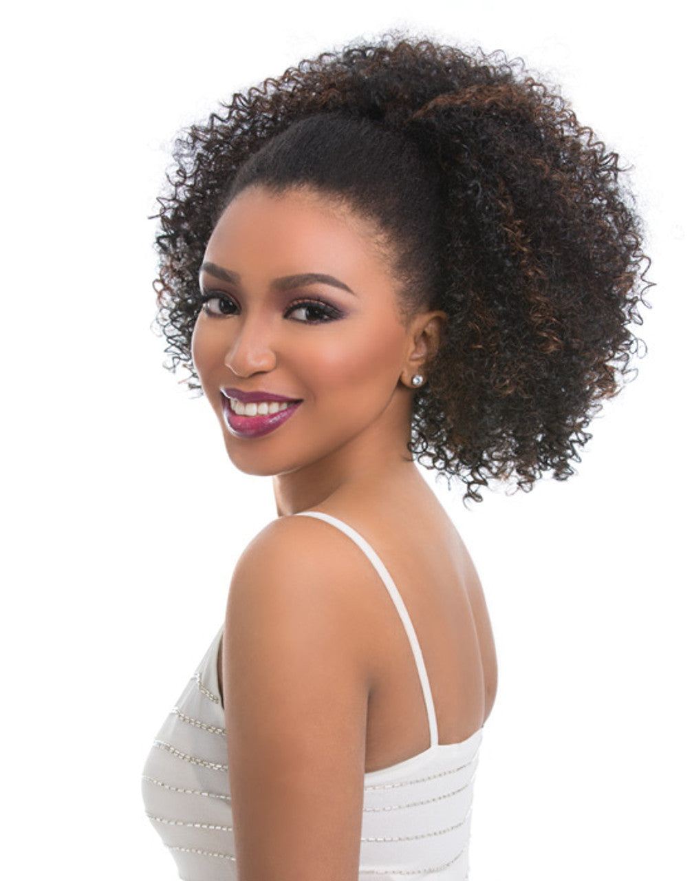 Instant Synthetic Pony - Natural Afro 18"
