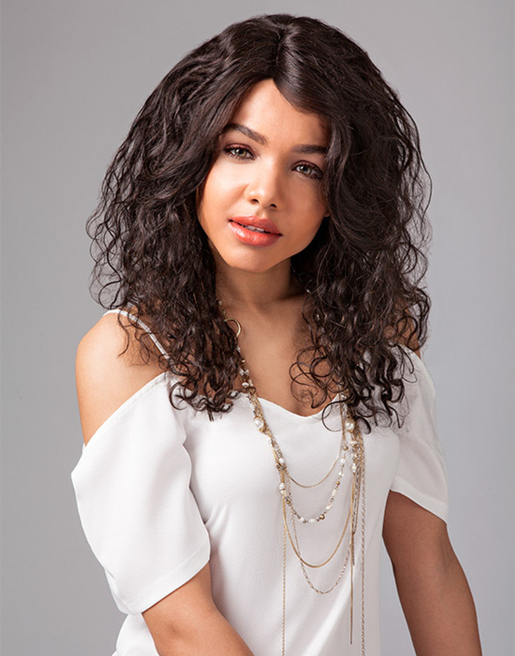 Bare & Natural Wig - Brazilian Lace Wig - Natural Curly