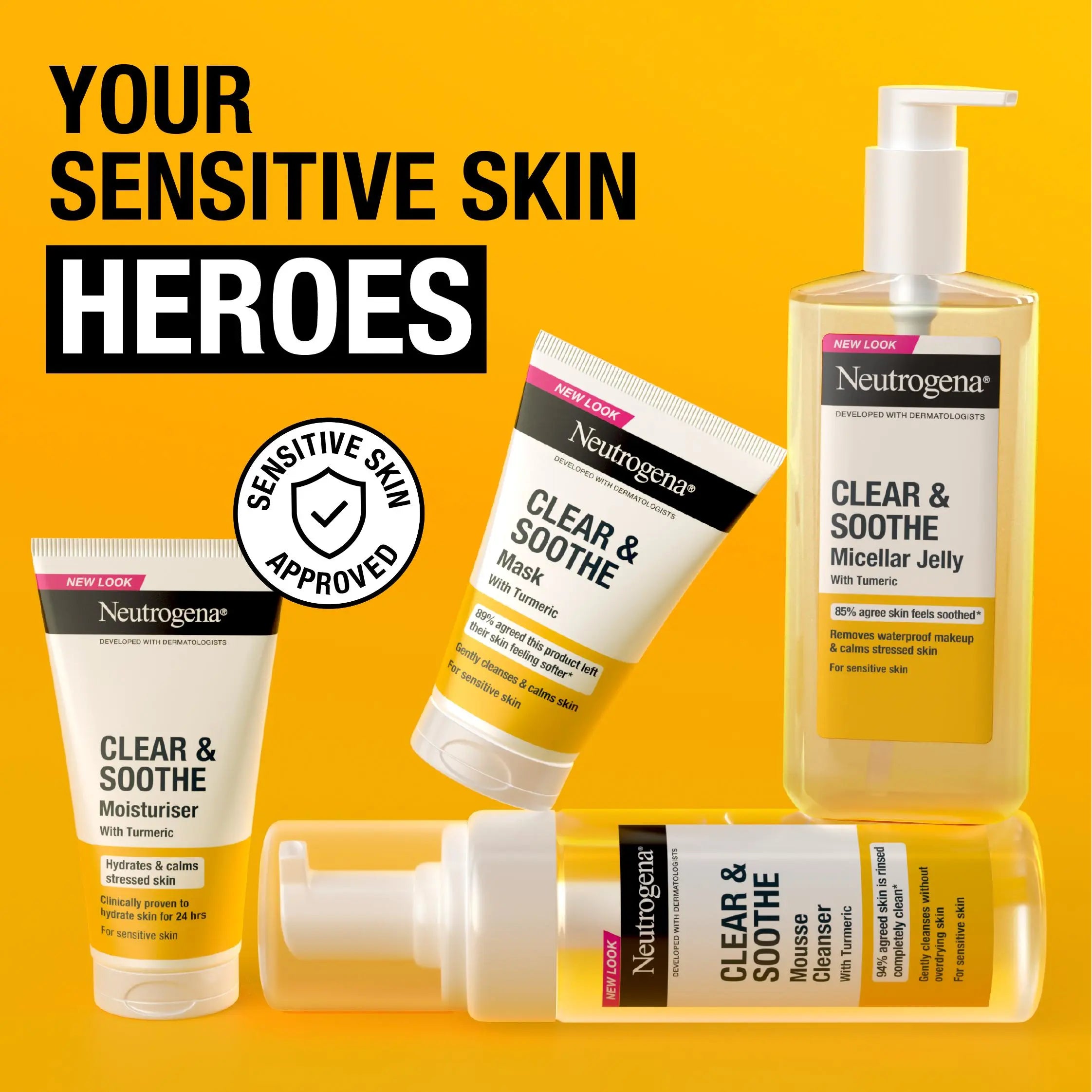 Clear & Soothe Clay Mask With Tumeric
